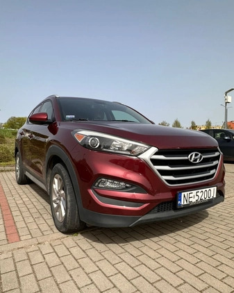 Hyundai Tucson cena 68900 przebieg: 115000, rok produkcji 2017 z Elbląg małe 106
